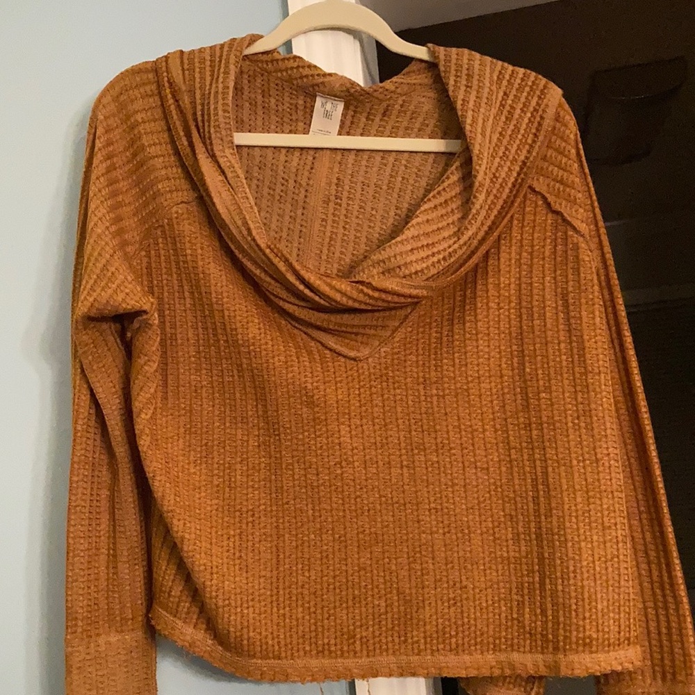 Like new thermal like cropped shirt